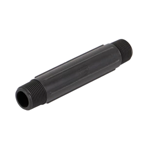 1-1/2" POLY PIPE NIPPLE, 6" LENGTH