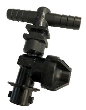 QJ NOZZLE TEE/DIAPHRAM;1/2"