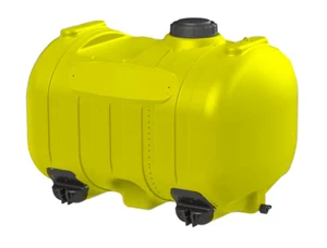 *60 GAL BLOW MOLDED TANK-YELLOW