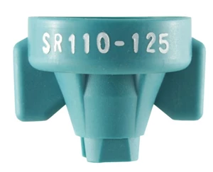 SR SPRAY TIP; WILGER, TEAL, 40287-125