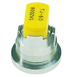 TWINJET FLAT SPRAY TIP,SS;8002