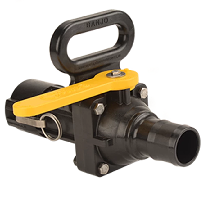 BANJO CORPORATION 102 VSBHB205FP BALL VALVE; 2" EASY FILL W/ HANDLE
