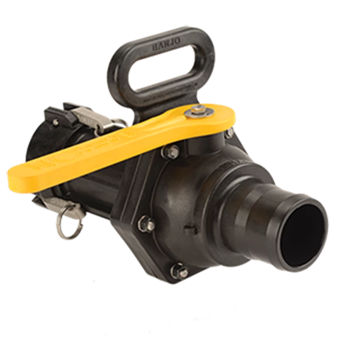 BANJO CORPORATION 102 VSBHB305FP BALL VALVE; 3" EASY FILL W/ HANDLE