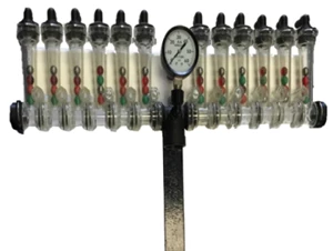 *FLOW COLUMN MASTER, 3/8"BRB-90